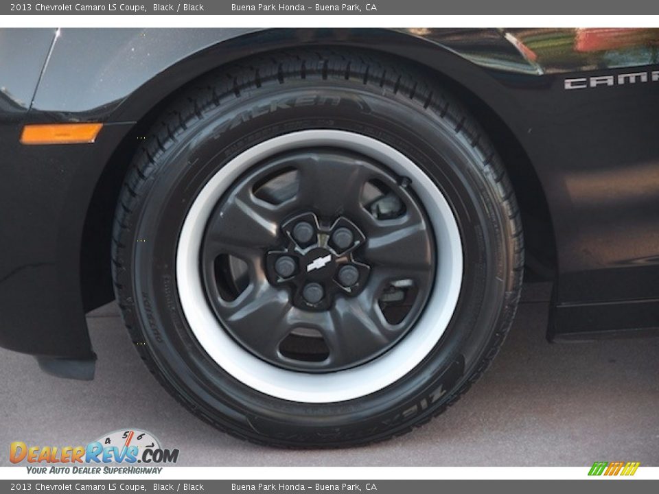 2013 Chevrolet Camaro LS Coupe Black / Black Photo #22