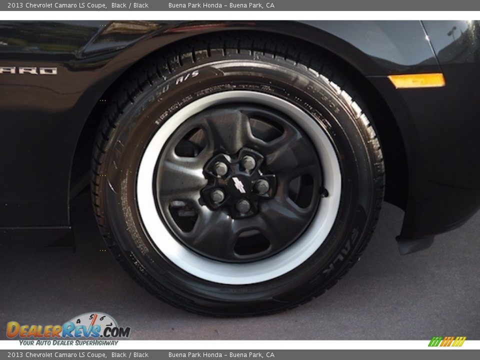 2013 Chevrolet Camaro LS Coupe Black / Black Photo #25