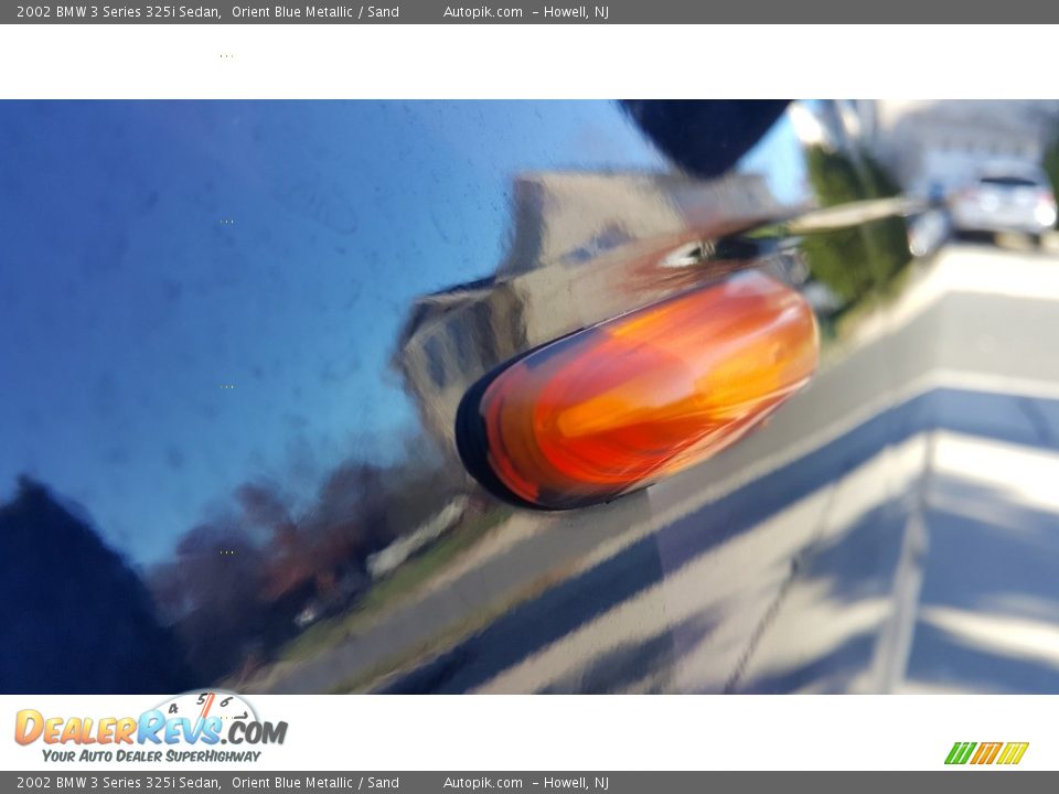 2002 BMW 3 Series 325i Sedan Orient Blue Metallic / Sand Photo #13