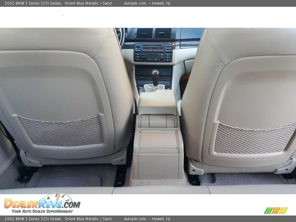 2002 BMW 3 Series 325i Sedan Orient Blue Metallic / Sand Photo #25