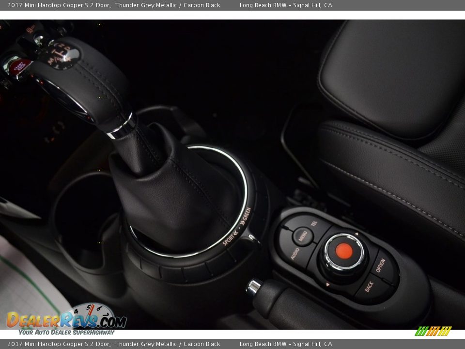 2017 Mini Hardtop Cooper S 2 Door Thunder Grey Metallic / Carbon Black Photo #12