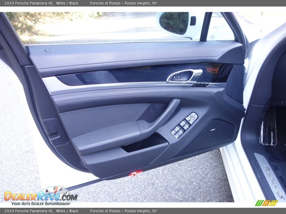 2014 Porsche Panamera 4S White / Black Photo #10