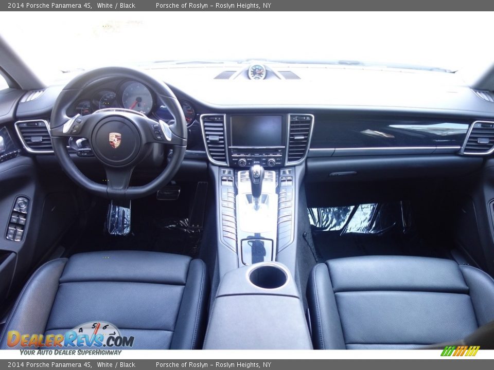 2014 Porsche Panamera 4S White / Black Photo #12