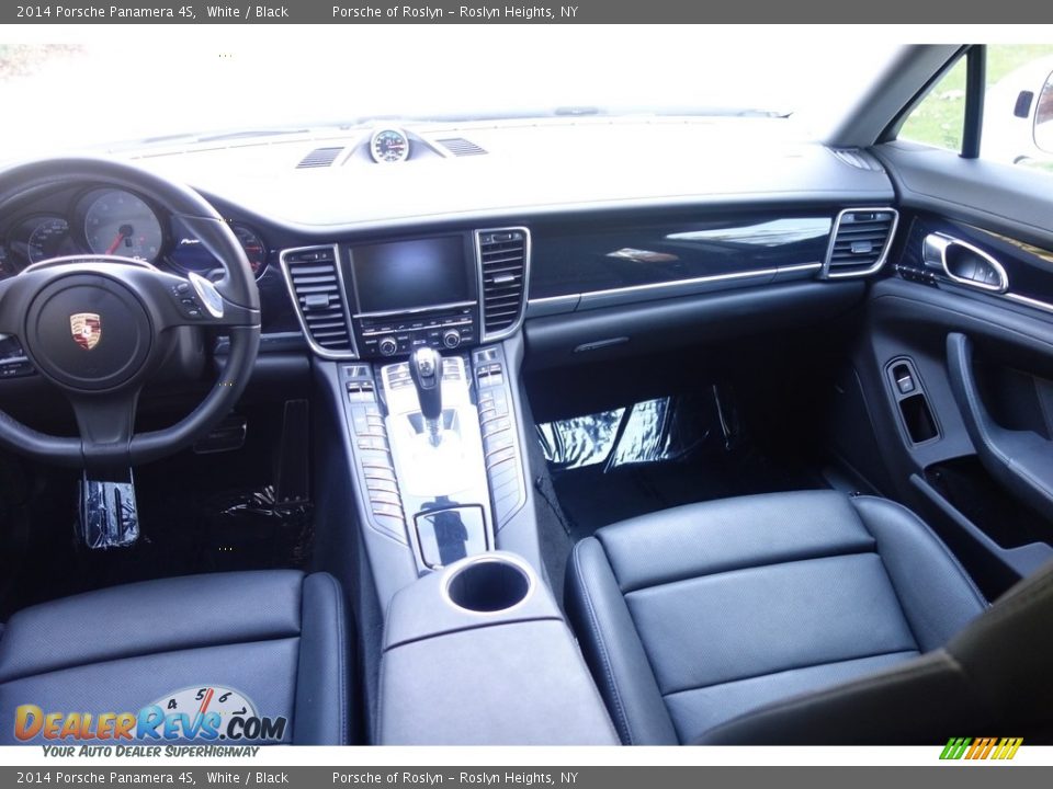 2014 Porsche Panamera 4S White / Black Photo #13