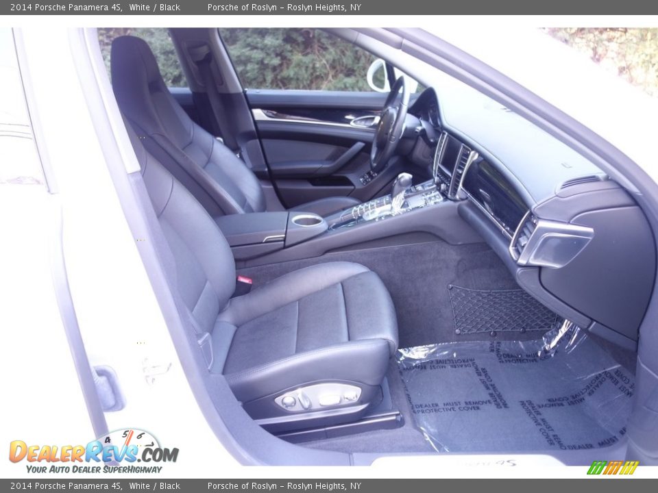 2014 Porsche Panamera 4S White / Black Photo #14