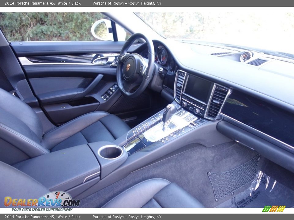 2014 Porsche Panamera 4S White / Black Photo #15
