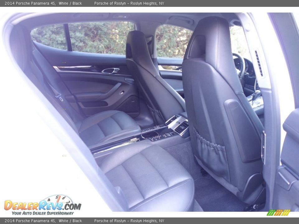2014 Porsche Panamera 4S White / Black Photo #18