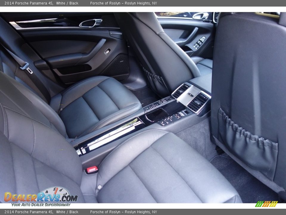 2014 Porsche Panamera 4S White / Black Photo #19