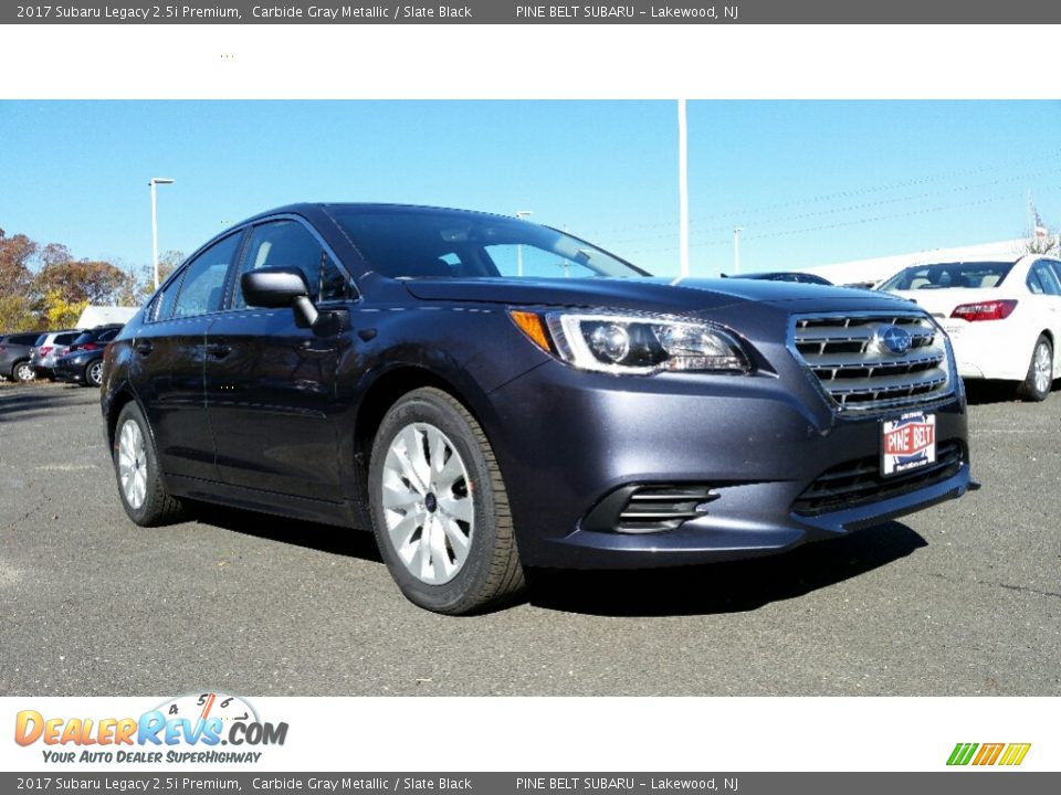 2017 Subaru Legacy 2.5i Premium Carbide Gray Metallic / Slate Black Photo #1