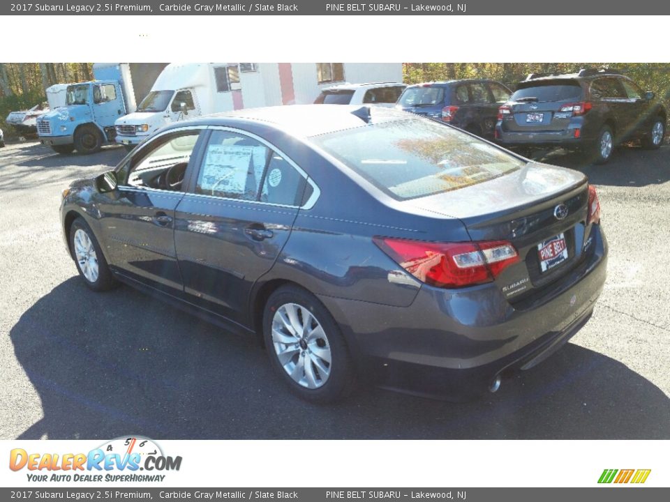 2017 Subaru Legacy 2.5i Premium Carbide Gray Metallic / Slate Black Photo #4