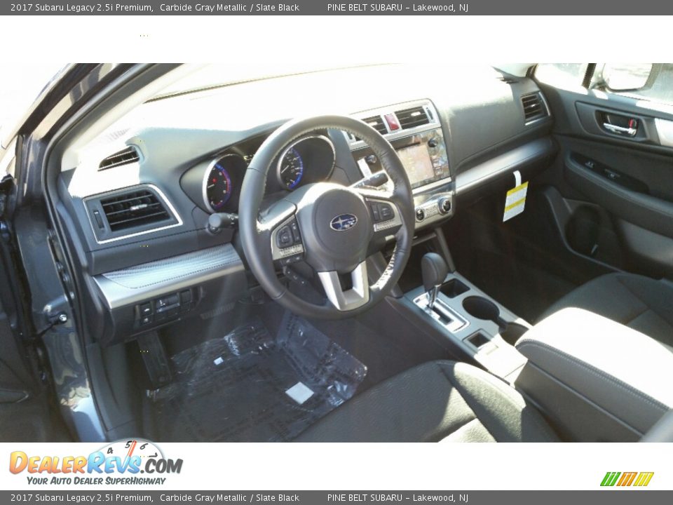 2017 Subaru Legacy 2.5i Premium Carbide Gray Metallic / Slate Black Photo #7