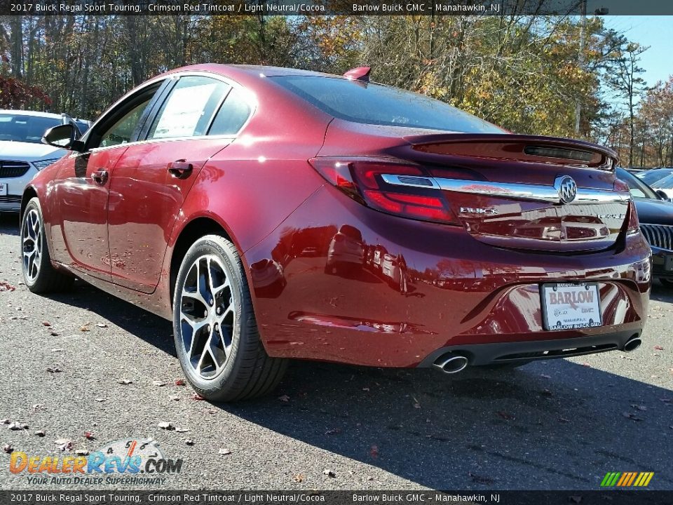 2017 Buick Regal Sport Touring Crimson Red Tintcoat / Light Neutral/Cocoa Photo #4