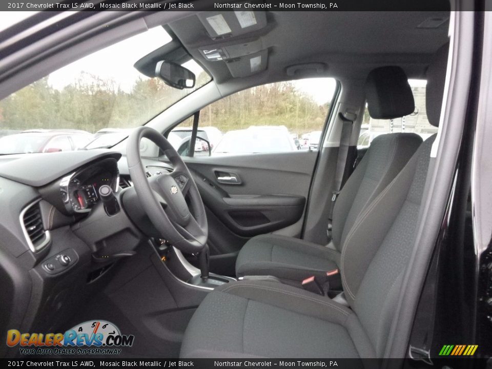 Jet Black Interior - 2017 Chevrolet Trax LS AWD Photo #11