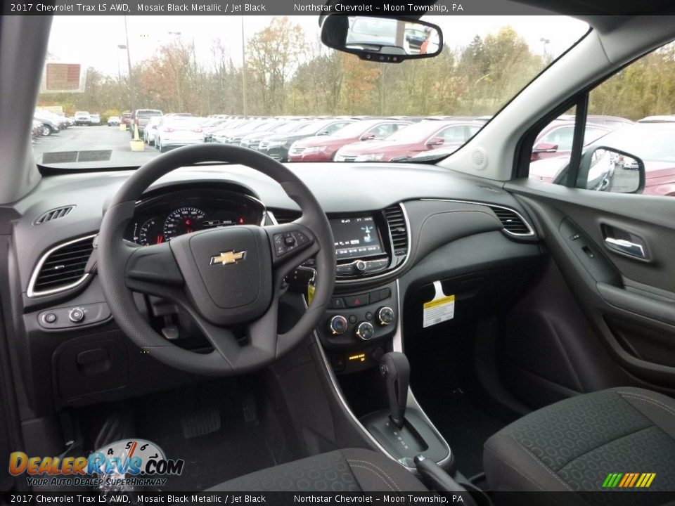 Jet Black Interior - 2017 Chevrolet Trax LS AWD Photo #13