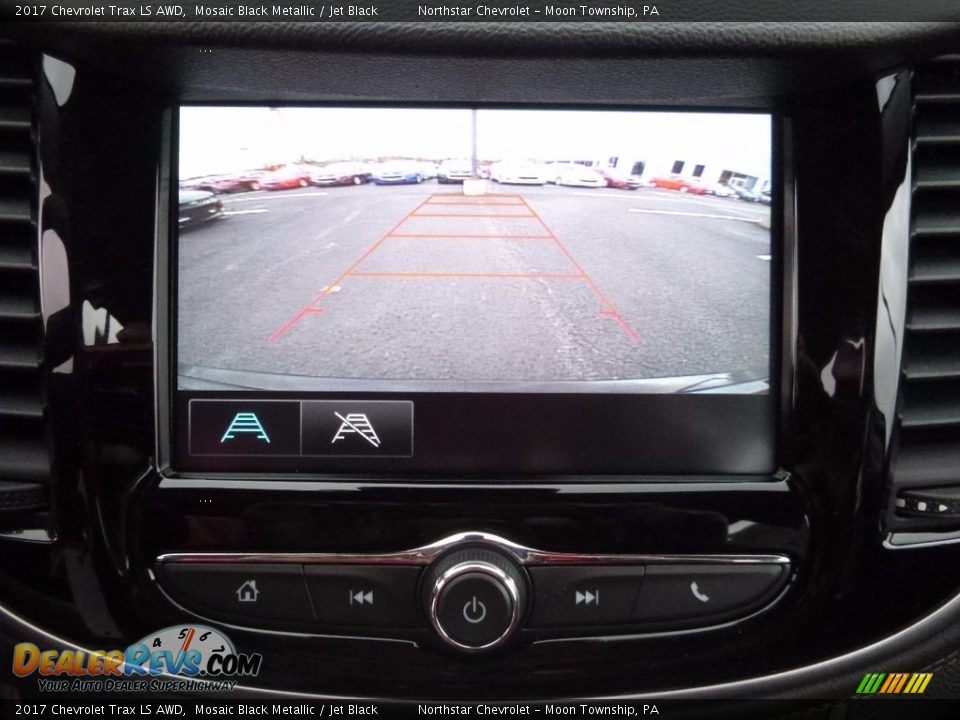 2017 Chevrolet Trax LS AWD Mosaic Black Metallic / Jet Black Photo #18