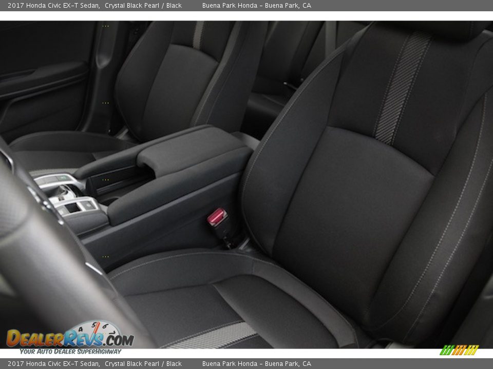 Front Seat of 2017 Honda Civic EX-T Sedan Photo #11