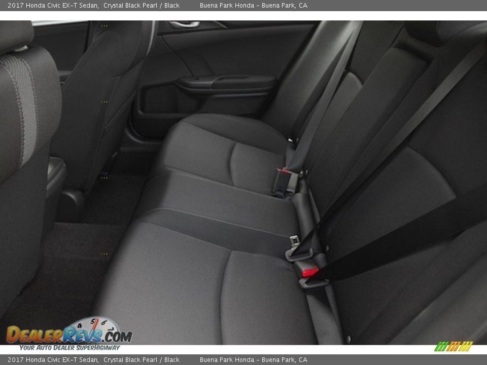 Rear Seat of 2017 Honda Civic EX-T Sedan Photo #12