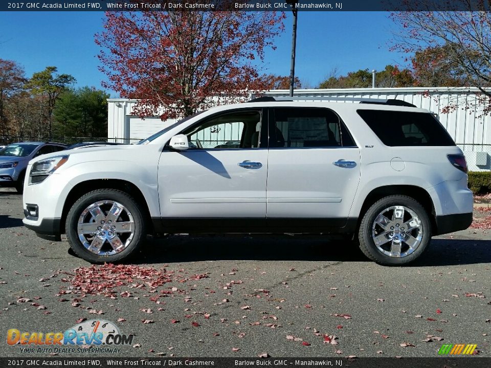 2017 GMC Acadia Limited FWD White Frost Tricoat / Dark Cashmere Photo #3
