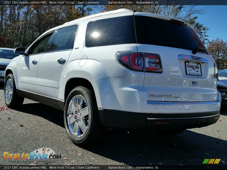 2017 GMC Acadia Limited FWD White Frost Tricoat / Dark Cashmere Photo #4