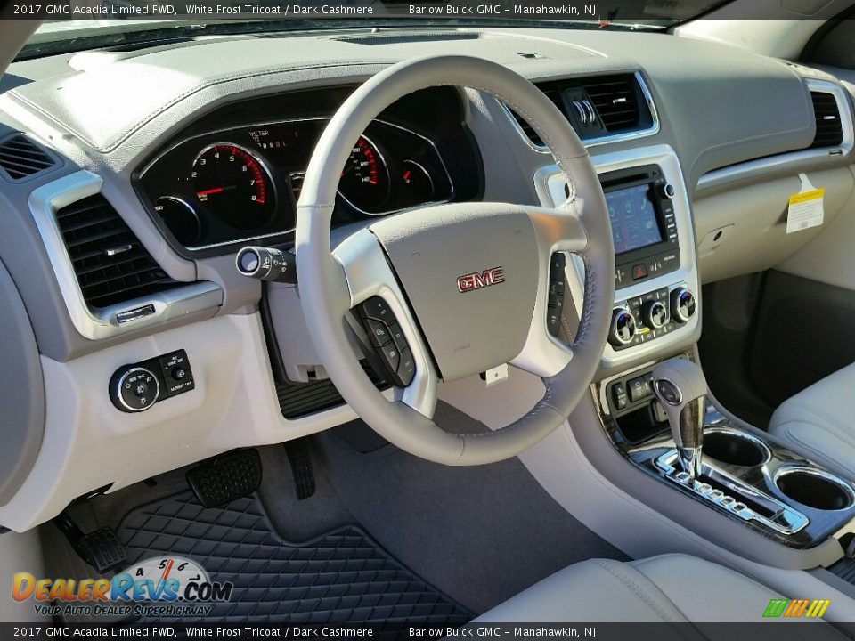 2017 GMC Acadia Limited FWD White Frost Tricoat / Dark Cashmere Photo #6