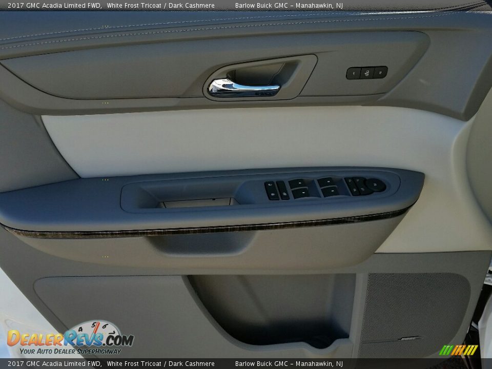 2017 GMC Acadia Limited FWD White Frost Tricoat / Dark Cashmere Photo #7