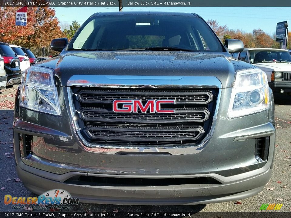 2017 GMC Terrain SLE AWD Graphite Gray Metallic / Jet Black Photo #2