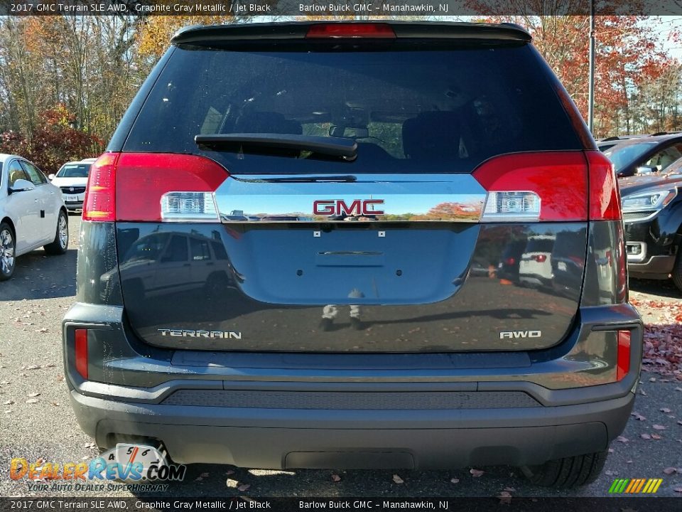 2017 GMC Terrain SLE AWD Graphite Gray Metallic / Jet Black Photo #5
