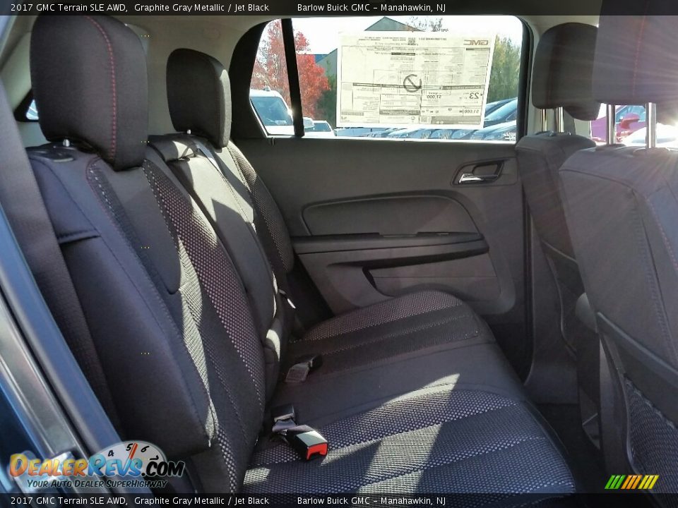2017 GMC Terrain SLE AWD Graphite Gray Metallic / Jet Black Photo #6