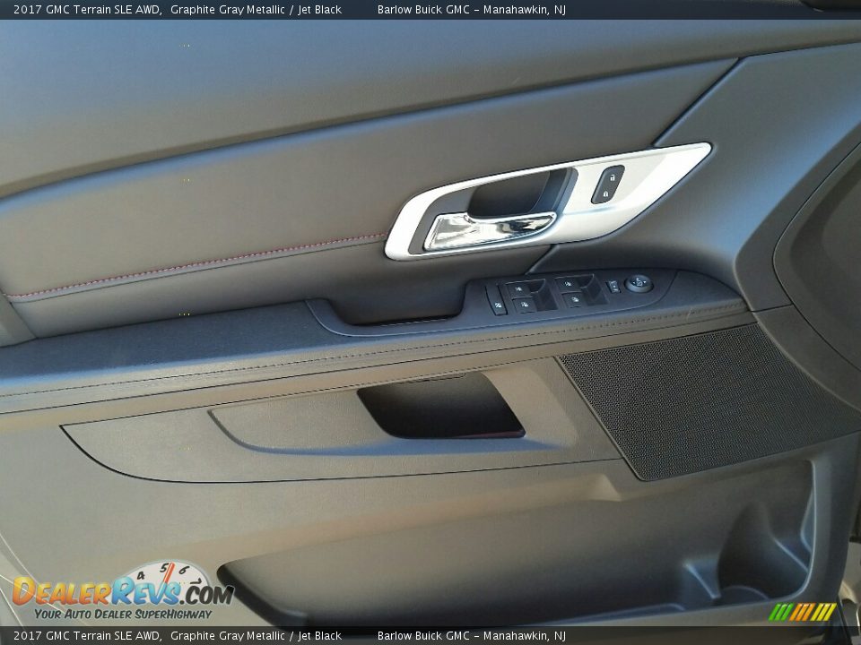 2017 GMC Terrain SLE AWD Graphite Gray Metallic / Jet Black Photo #8