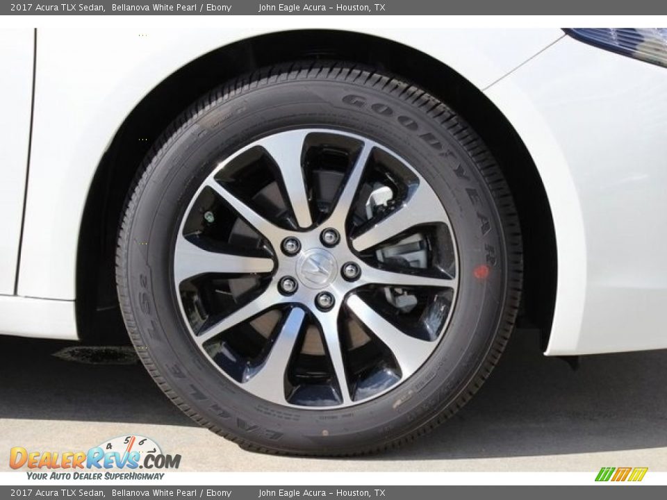 2017 Acura TLX Sedan Bellanova White Pearl / Ebony Photo #10