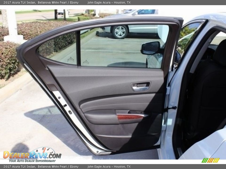 2017 Acura TLX Sedan Bellanova White Pearl / Ebony Photo #13