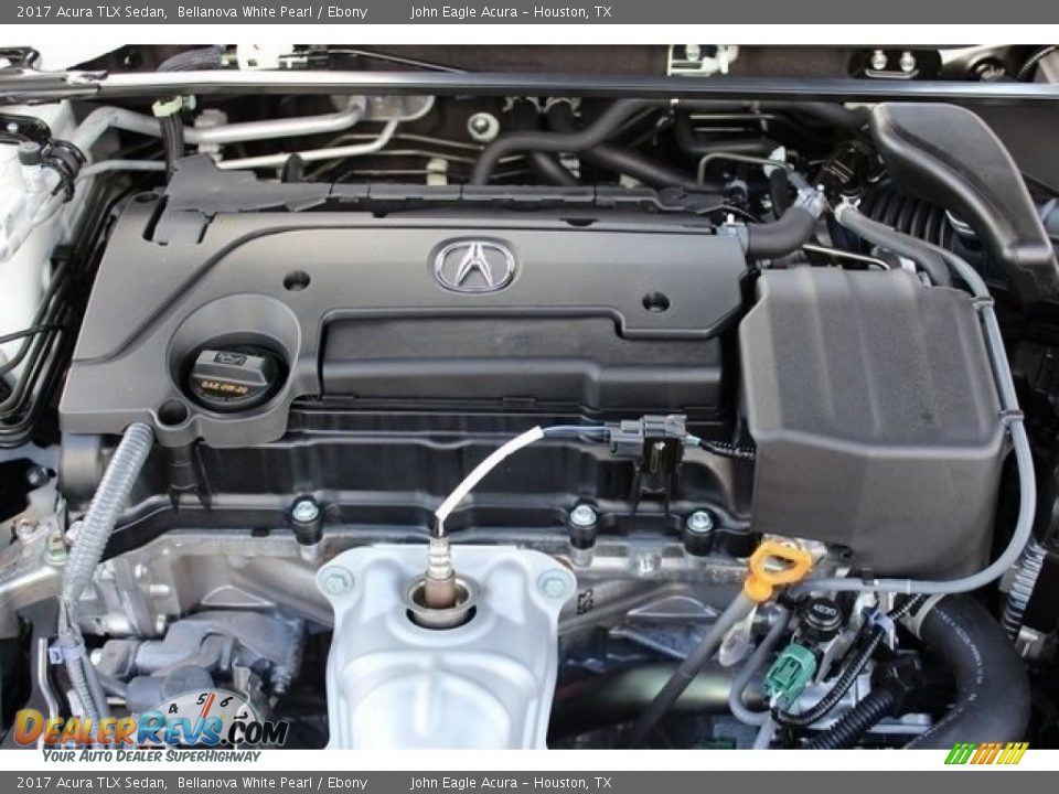 2017 Acura TLX Sedan Bellanova White Pearl / Ebony Photo #21