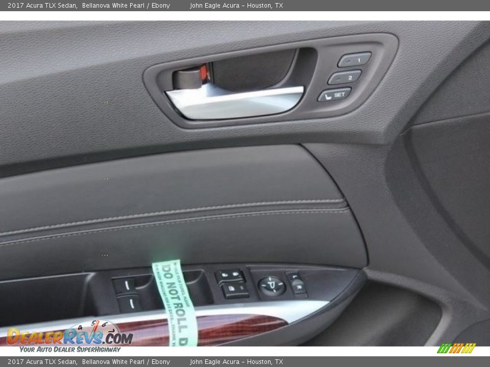 2017 Acura TLX Sedan Bellanova White Pearl / Ebony Photo #23