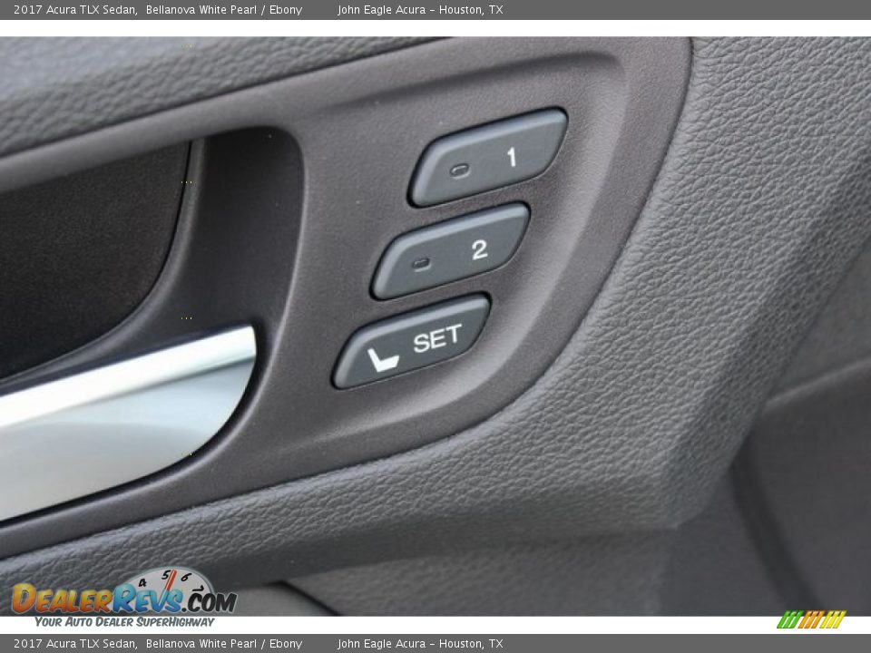2017 Acura TLX Sedan Bellanova White Pearl / Ebony Photo #24