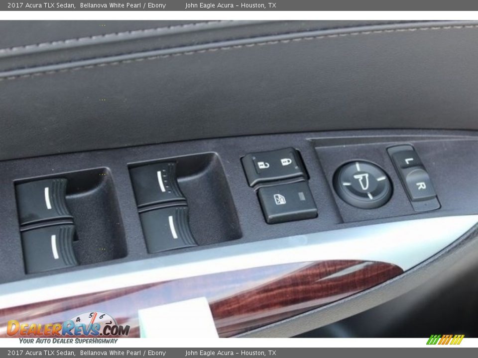 2017 Acura TLX Sedan Bellanova White Pearl / Ebony Photo #25