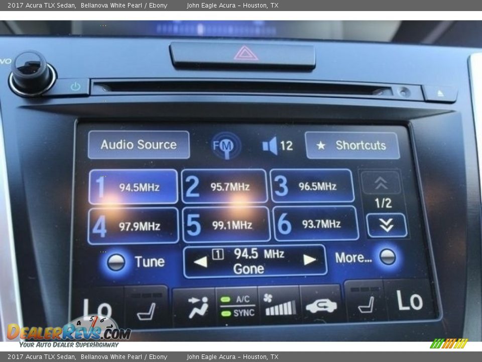 2017 Acura TLX Sedan Bellanova White Pearl / Ebony Photo #31