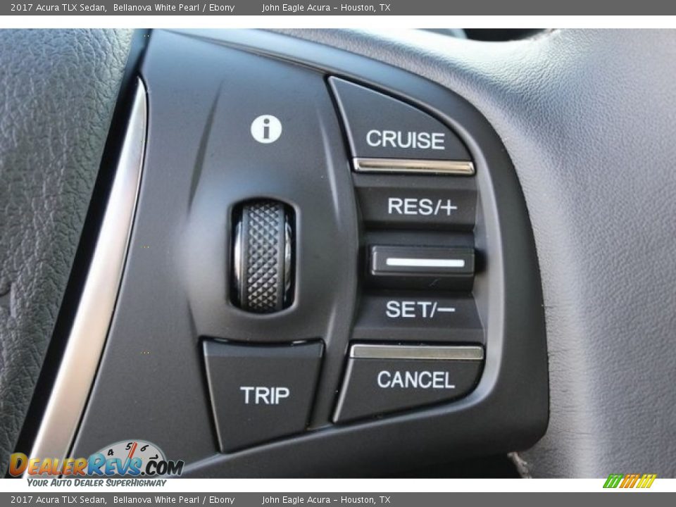 2017 Acura TLX Sedan Bellanova White Pearl / Ebony Photo #35