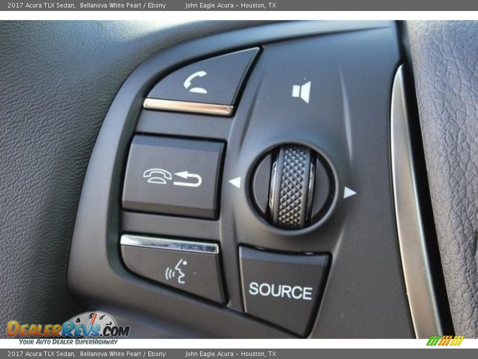2017 Acura TLX Sedan Bellanova White Pearl / Ebony Photo #36