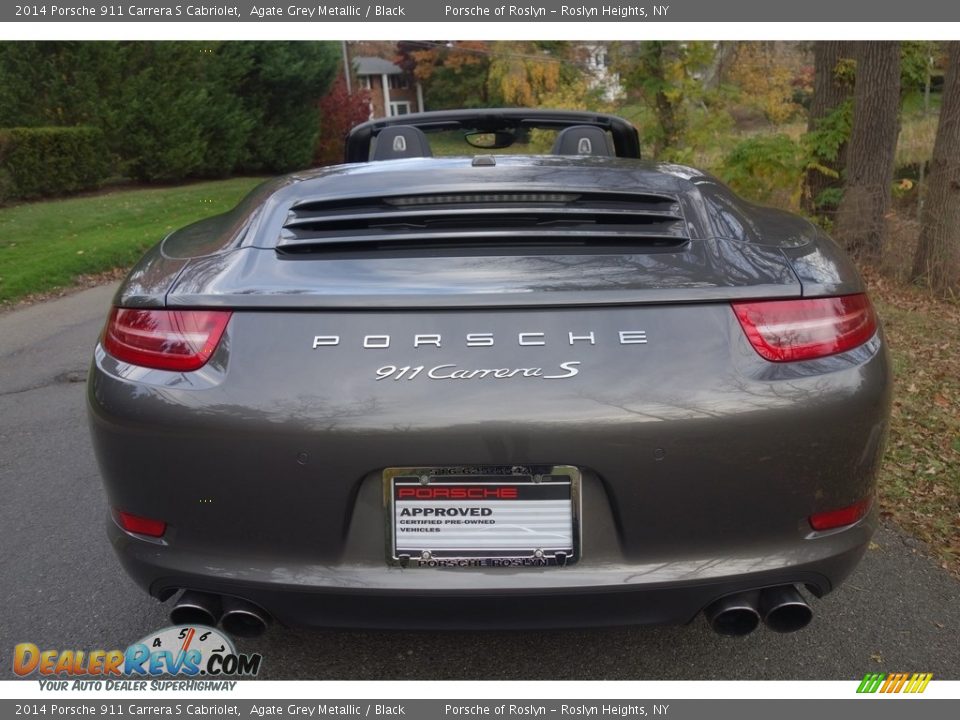 2014 Porsche 911 Carrera S Cabriolet Agate Grey Metallic / Black Photo #5