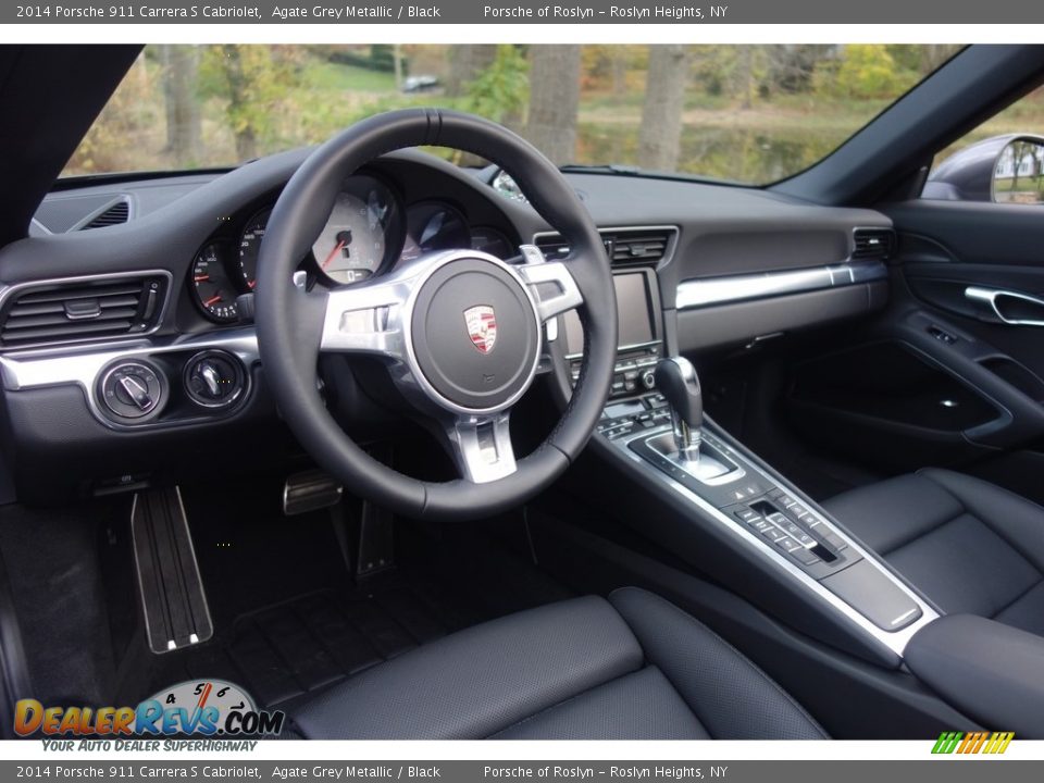 2014 Porsche 911 Carrera S Cabriolet Agate Grey Metallic / Black Photo #21