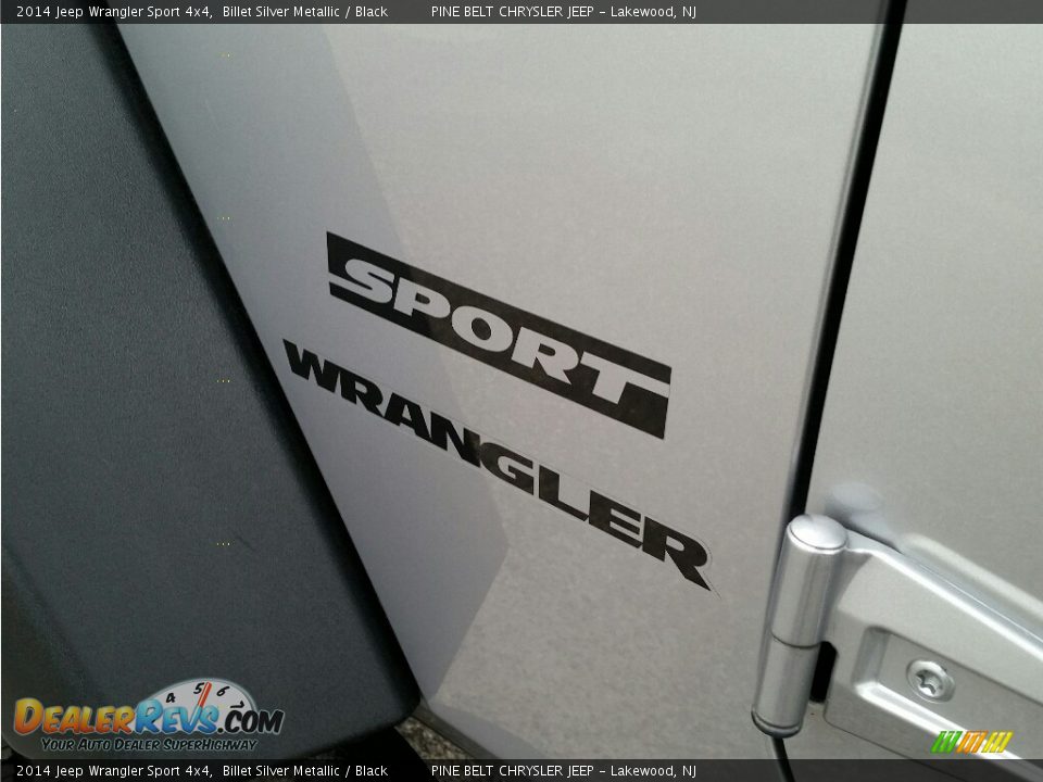 2014 Jeep Wrangler Sport 4x4 Billet Silver Metallic / Black Photo #21