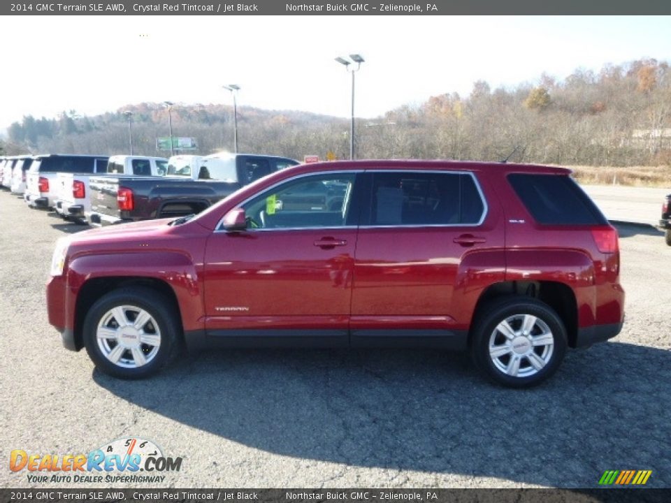 2014 GMC Terrain SLE AWD Crystal Red Tintcoat / Jet Black Photo #3