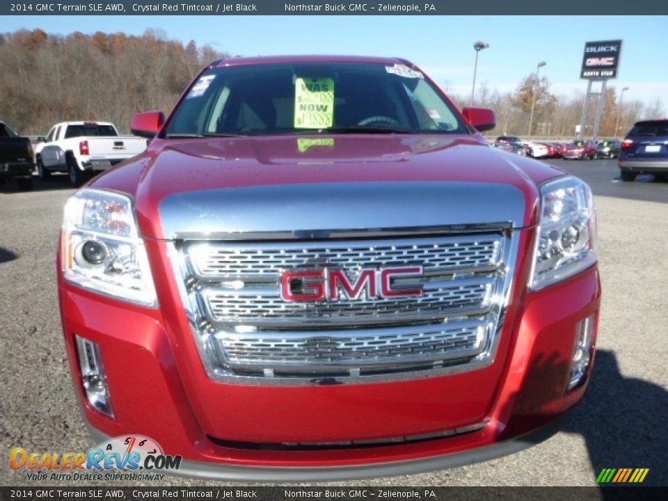 2014 GMC Terrain SLE AWD Crystal Red Tintcoat / Jet Black Photo #11