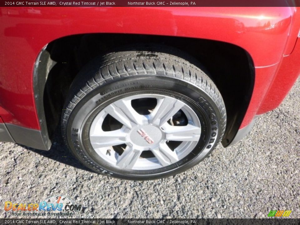 2014 GMC Terrain SLE AWD Crystal Red Tintcoat / Jet Black Photo #12