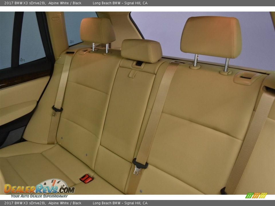 2017 BMW X3 sDrive28i Alpine White / Black Photo #9