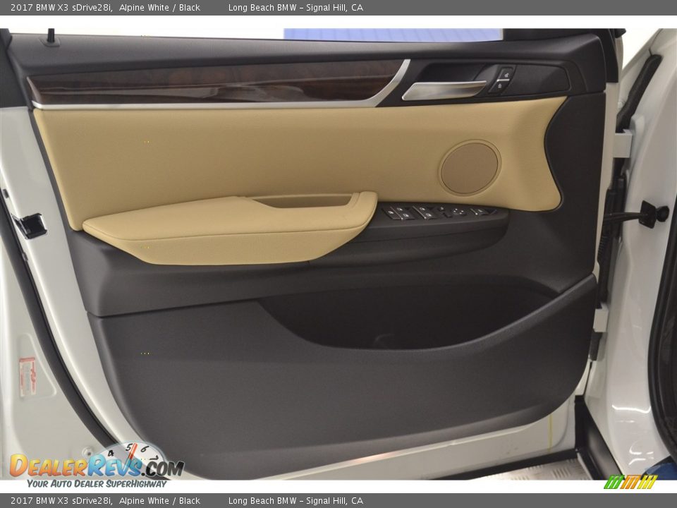 2017 BMW X3 sDrive28i Alpine White / Black Photo #11