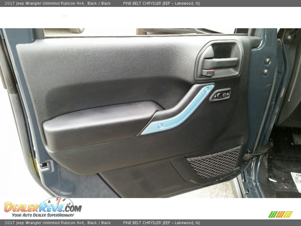 2017 Jeep Wrangler Unlimited Rubicon 4x4 Black / Black Photo #8