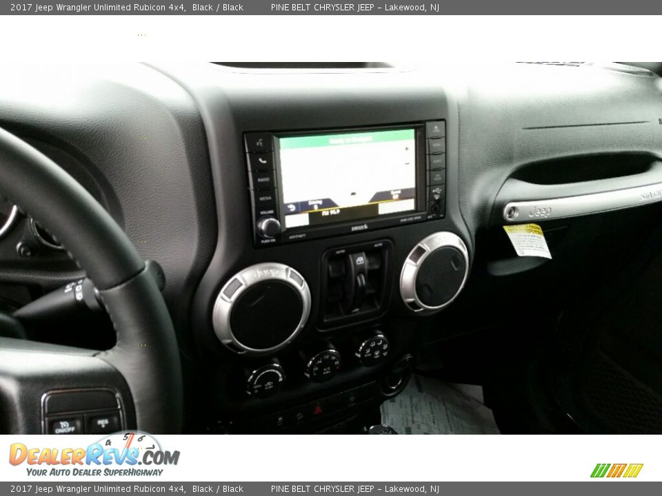 2017 Jeep Wrangler Unlimited Rubicon 4x4 Black / Black Photo #11