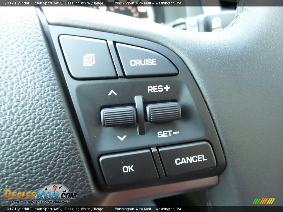 Controls of 2017 Hyundai Tucson Sport AWD Photo #25