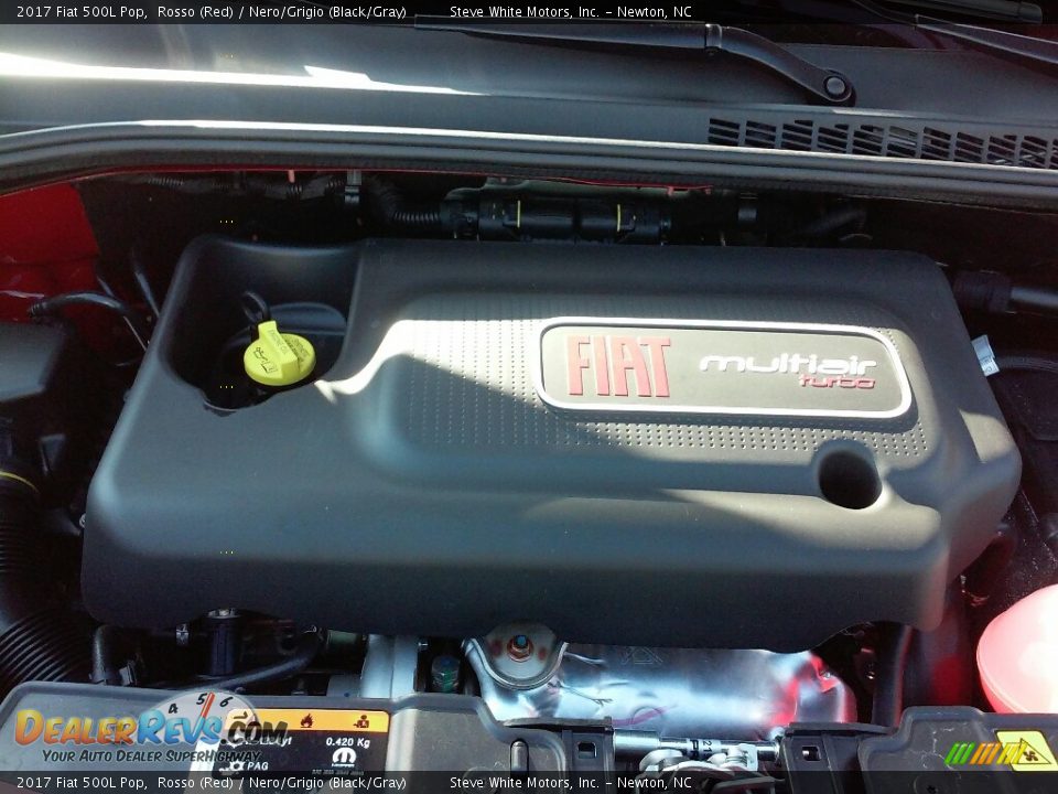 2017 Fiat 500L Pop 1.4 Liter Turbocharged SOHC 16-Valve MultiAir 4 Cylinder Engine Photo #21